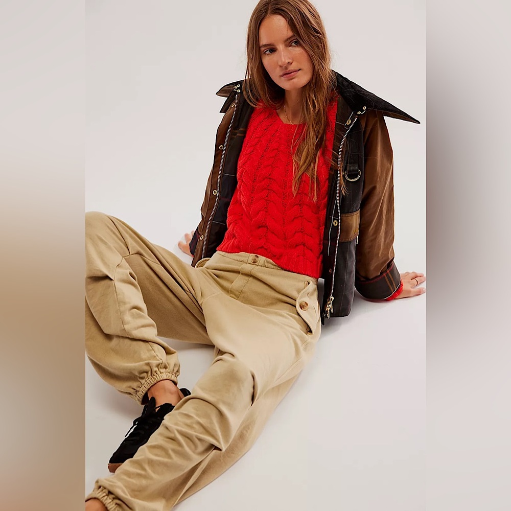 NEW Free People FP One Arlet Parachute Pants In Bay Bottom - Picture 4 of 14